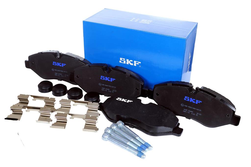Jeu de 4 plaquettes de frein SKF ref. VKBP 80089